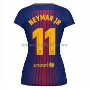 Goedkope Voetbaltenue Barcelona Dames 2017-18 Neymar Jr 11 thuisshirt..